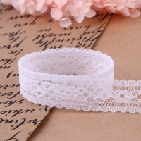 Кружево капроновое, 22 мм × 10 ± 1 м, цвет белый Кружево капроновое, 22 мм × 10 ± 1 м, цвет белый