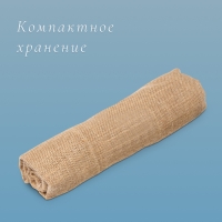 Мешок джутовый, 74 &times; 100 см, плотность 26 &times; 26 нитей, без завязок, Greengo