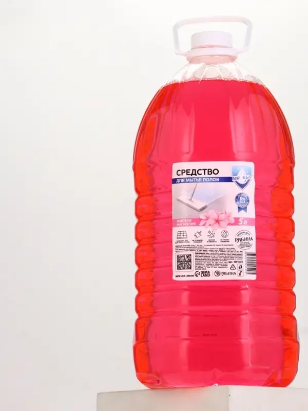 Средство для мытья пола, аромат тайская магнолия, 5 л, Mr.Быт