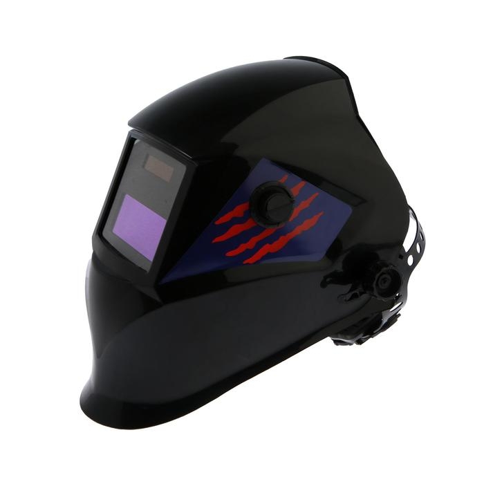 Маска сварщика ТУНДРА ПРОФИ Ф4, хамелеон, 90х35 мм, DIN 4/9-13, внешняя регулировка, Li п/п Маска сварщика ТУНДРА ПРОФИ Ф4, хамелеон, 90х35 мм, DIN 4/9-13, внешняя регулировка, Li п/п