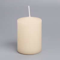 Свеча - цилиндр ароматическая "Персик", 5,6х8 см