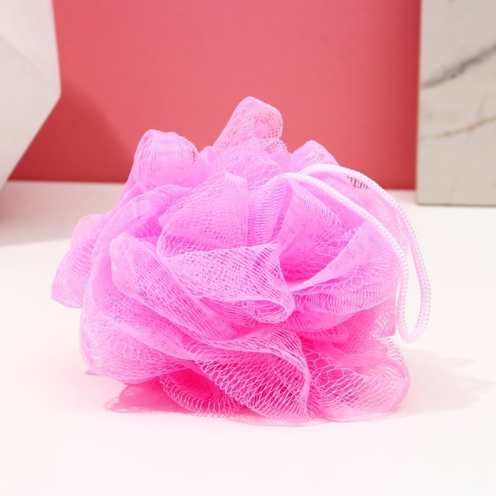 Подарочный набор косметики &laquo;С 8 Марта!&raquo;, гель для душа 200 мл и мочалка для тела, ЧИСТОЕ СЧАСТЬЕ