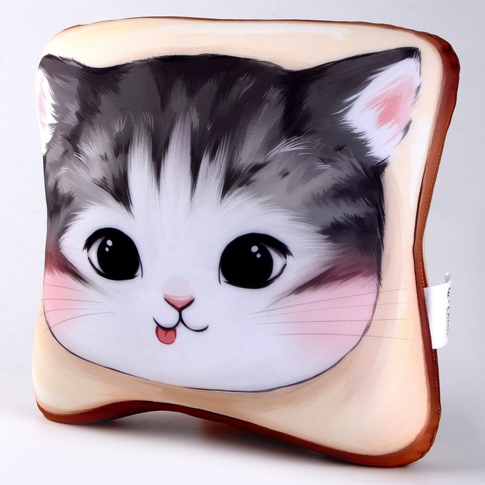 Подушка антистресс «Котик-хлебушек» Подушка антистресс «Котик-хлебушек»