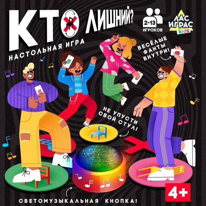 Настольная игра &laquo;Кто лишний?&raquo;, 2-13 игроков, 4+