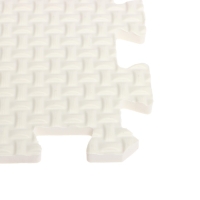 Мягкий пол универсальный, 33 × 33 см, цвет белый Мягкий пол универсальный, 33 × 33 см, цвет белый