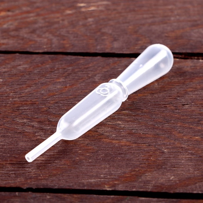 Пипетка для опытов и творчества 3 мл, набор 10 шт., размер 1 шт. &mdash; 1,3 &times; 8,6 см