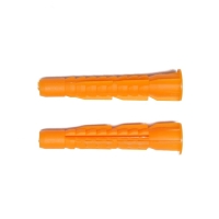 Дюбель "ТУНДРА", универсальный, с бортом, полипропиленовый, 8x52 мм, 500 шт