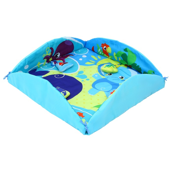 Игровой коврик для детей &laquo;Манеж&raquo;, диаметр 85 см, виды МИКС, Крошка Я