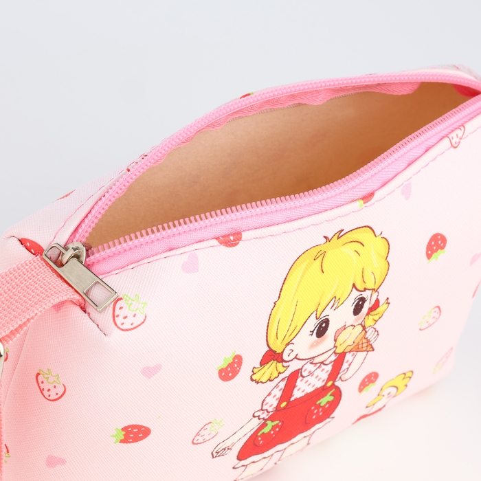 Сумка детская на молнии &laquo;Выбражулька&raquo;, цвет розовый