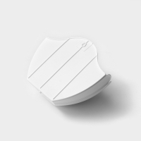 Кашпо настенное &laquo;Хризантема&raquo;, 2 л, 24,7 х 12,7 х 19,3 см, цвет белый