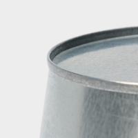 Кашпо оцинкованное, 1,5 л, ГОСТ Кашпо оцинкованное, 1,5 л, ГОСТ