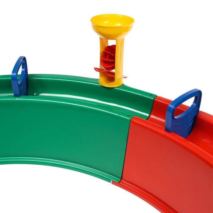 Песочница детская пластиковая, 136 &times; 136 &times; 18 см, с набором для игр, &laquo;Туба-Дуба&raquo;