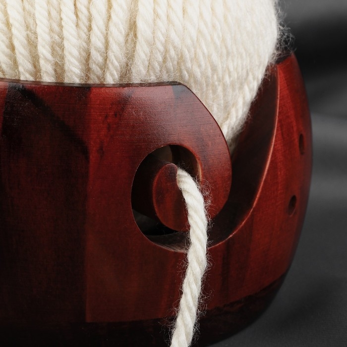 Клубочница, d = 15 &times; 8 см, цвет коричневый