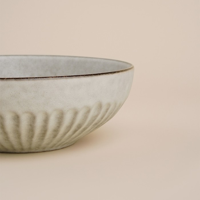 Набор мисок фарфоровых SL Home &laquo;Монти&raquo;, 700 мл, d=16,5 см, цвет бежевый