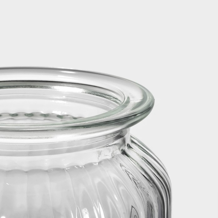 Банка стеклянная для сыпучих продуктов &laquo;Лада&raquo;, 550 мл, 11&times;14,5 см