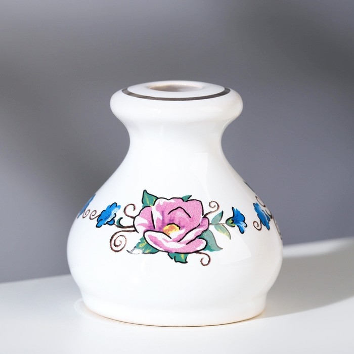 Подсвечник "Бочонок", керамика