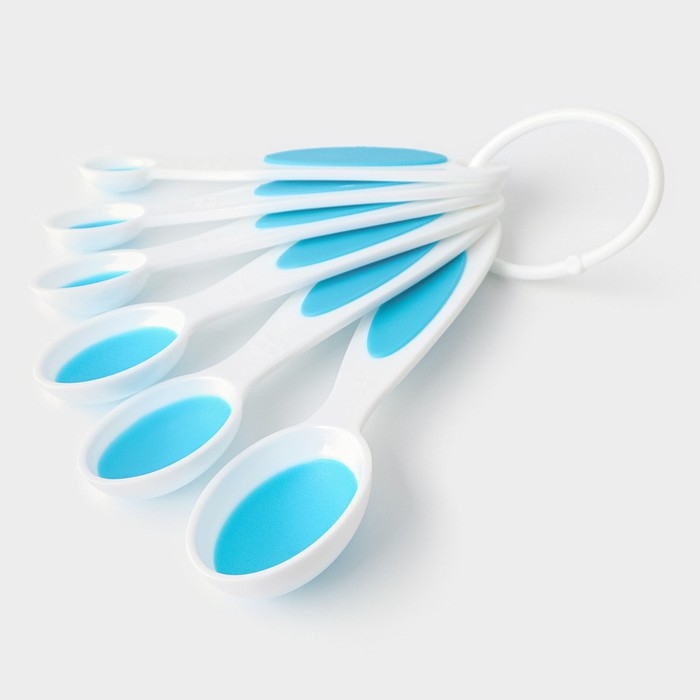 Набор мерных ложек Доляна «Тепло», 6 шт: 0,62/1,25/2,5/5/7,4/15 мл, цвет МИКС Набор мерных ложек Доляна «Тепло», 6 шт: 0,62/1,25/2,5/5/7,4/15 мл, цвет МИКС