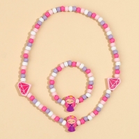 Бижутерия &laquo;Все для красоты&raquo; набор для девочек: браслет и бусы 7 х 9 см