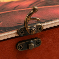 Родословная книга в шкатулке с пером и чернильницей &laquo;Древо&raquo;, 56 листов, 26 х 24 х 7 см.