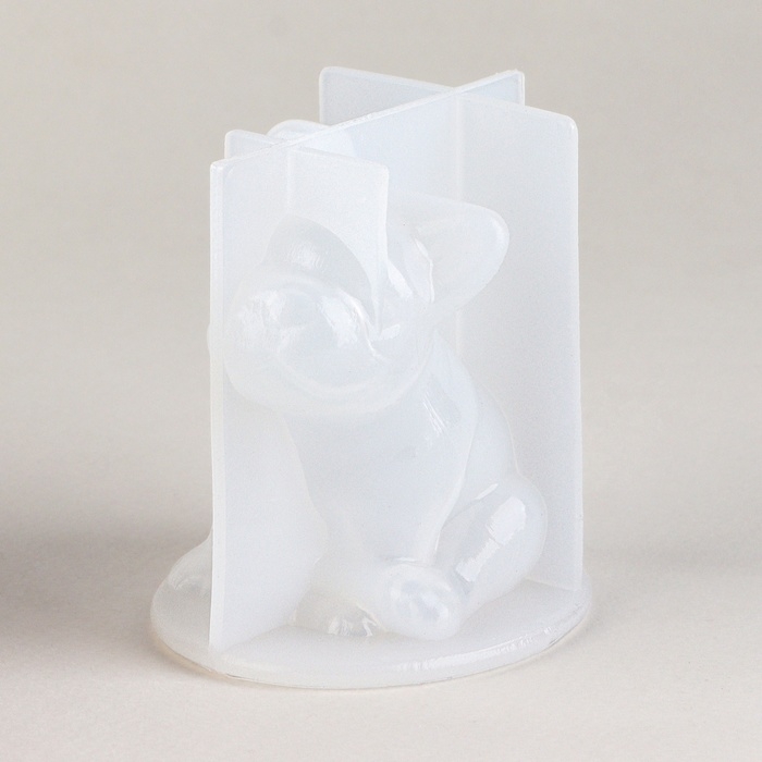 Фигурка гипсовая под раскраску своими руками &laquo;Гипсовый бульдог&raquo;, 9 х 6 см, набор для создания