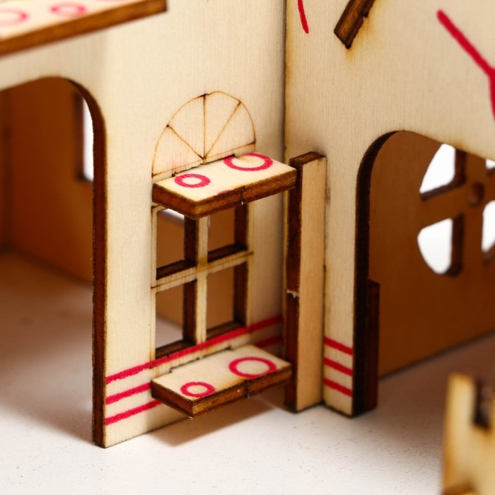 Комплекс-площадка для грызунов,14 х 13 х 10.5 см, фанера Комплекс-площадка для грызунов,14 х 13 х 10.5 см, фанера