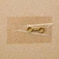 Фоторамка пластик 50х70 см, золотая линия