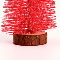 Новогодний декор &laquo;Ёлка в розовом цвете с блёстками&raquo; 8 &times; 8 &times; 20 см