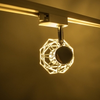 Светильник трековый "Арпи" Е14 40Вт белый 15х12х18см Светильник трековый "Арпи" Е14 40Вт белый 15х12х18см