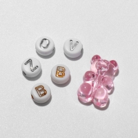 Набор для создания украшений «Мармеладные мишки», 4 вида бусин, резинка Набор для создания украшений «Мармеладные мишки», 4 вида бусин, резинка