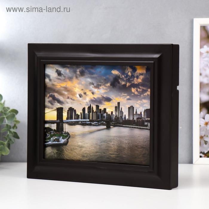 Ключница Ключница "Рано утром" Венге 26,5х31,5х4,5 см