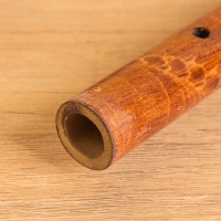 Сувенирный музыкальный инструмент "Флейта" бамбук, цв. коричневый, 30х2х2 см