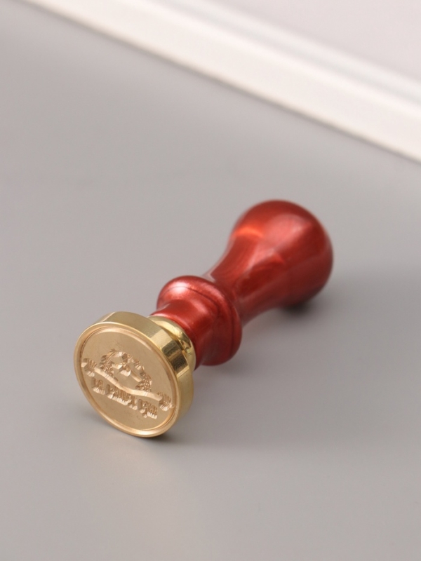 Сургучный набор "Бобёр" печать, ручка, сургуч 12,5х10х3,6 см