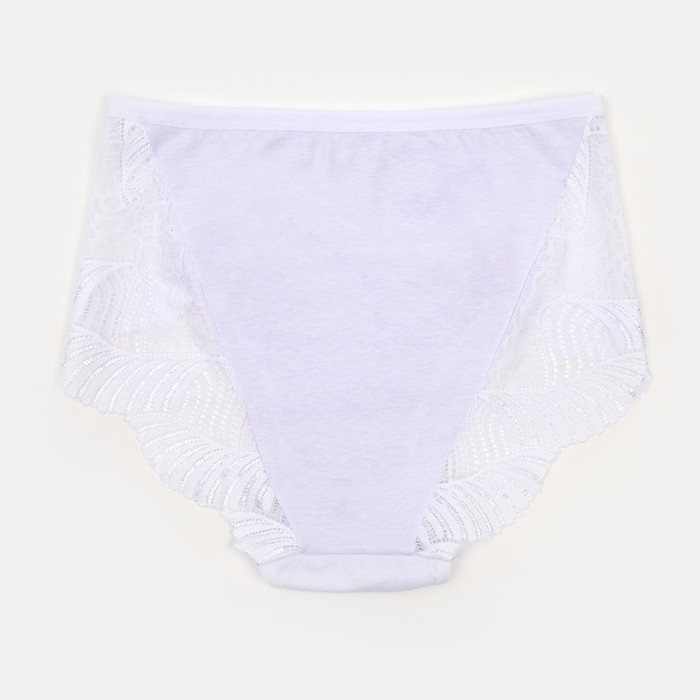 Трусы женские слипы, цвет белый, р-р 48-50