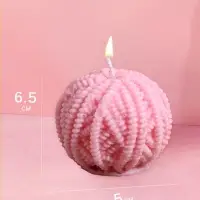 Свеча "Пряжа" 5х5х6,5 см, соевый воск