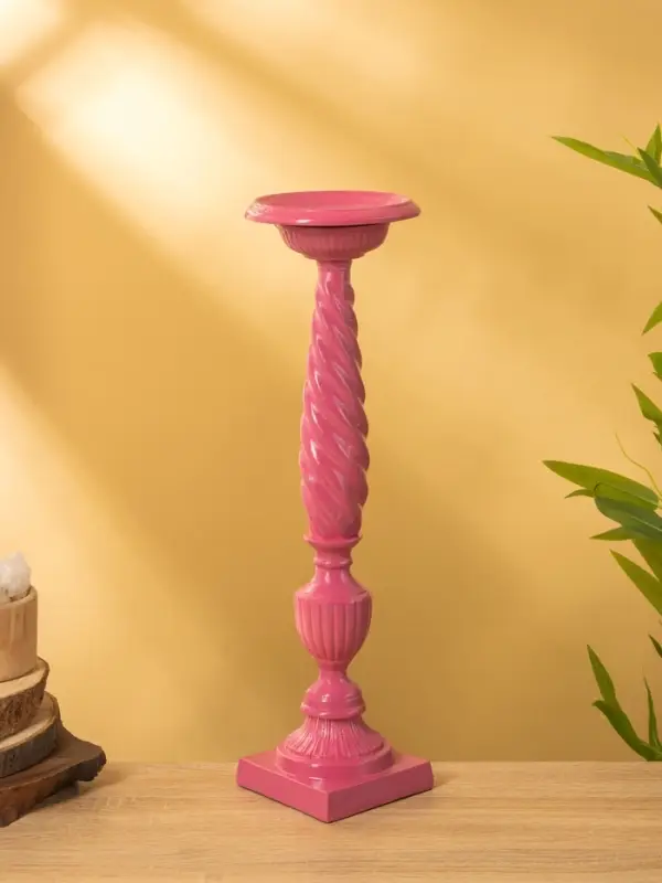 Подсвечник &laquo;Вдохновение&raquo;, 12.5&times;12.5&times;42 см, алюминий