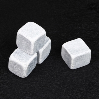 Набор &laquo;Самозанятый&raquo;, стакан стеклянный 250 мл, камни для виски, щипцы