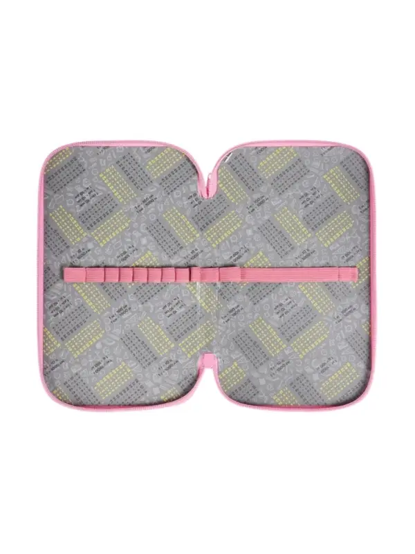 Пенал 3 секции, 125 х 205 х 55 мм, Calligrata 30П26/3 "Аниме подружки", ламинированный картон