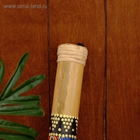 Сувенирный музыкальный инструмент "Посох дождя" 40 см МИКС