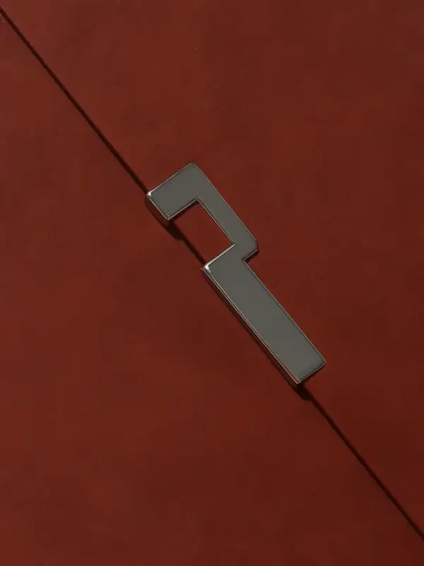 Ежедневник недатированный формат А5, с клапаном, 96л, линия, пвх, Коричневый