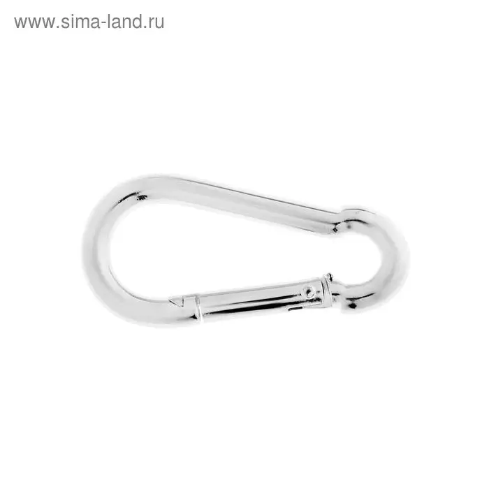 Карабин ТУНДРА krep, DIN5299С, 6&times;60 мм, оцинкованный, 1 шт.