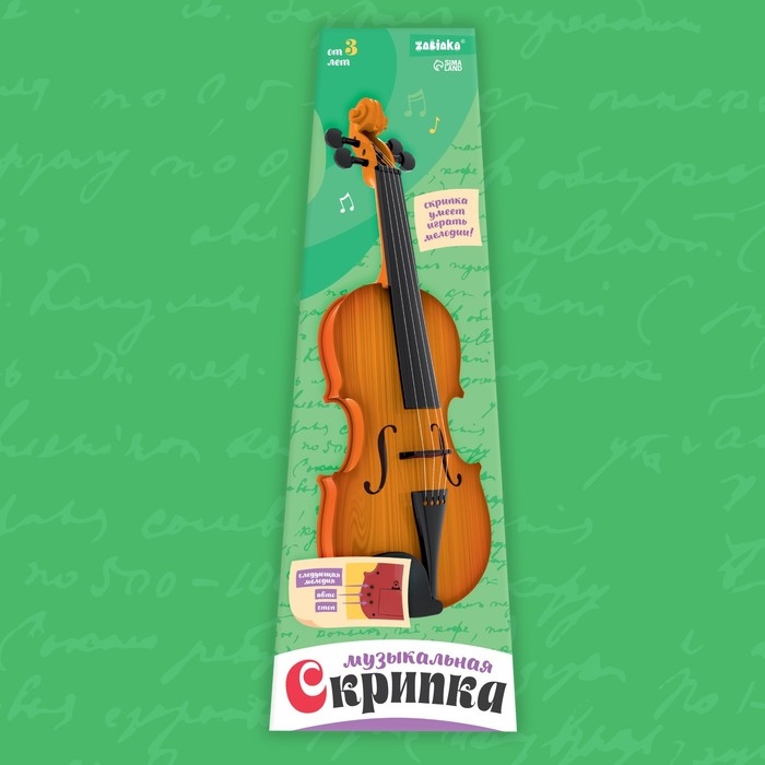 Музыкальная скрипка &laquo;Сочиняй свои мелодии&raquo;