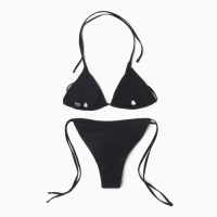 Купальник женский раздельный MINAKU цвет чёрный размер 46 Купальник женский раздельный MINAKU цвет чёрный размер 46