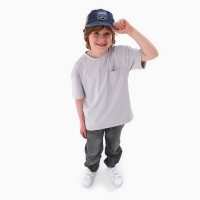 Кепка детская для мальчика с сеткой Never, джинса, р-р, 52-54 5-7 лет Кепка детская для мальчика с сеткой Never, джинса, р-р, 52-54 5-7 лет