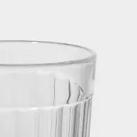 Стакан гранёный 250 мл, стекло, прозрачный