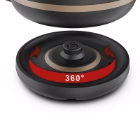 Электрический чайник Includeo KI533811, 1 л, 2400 Вт, черный