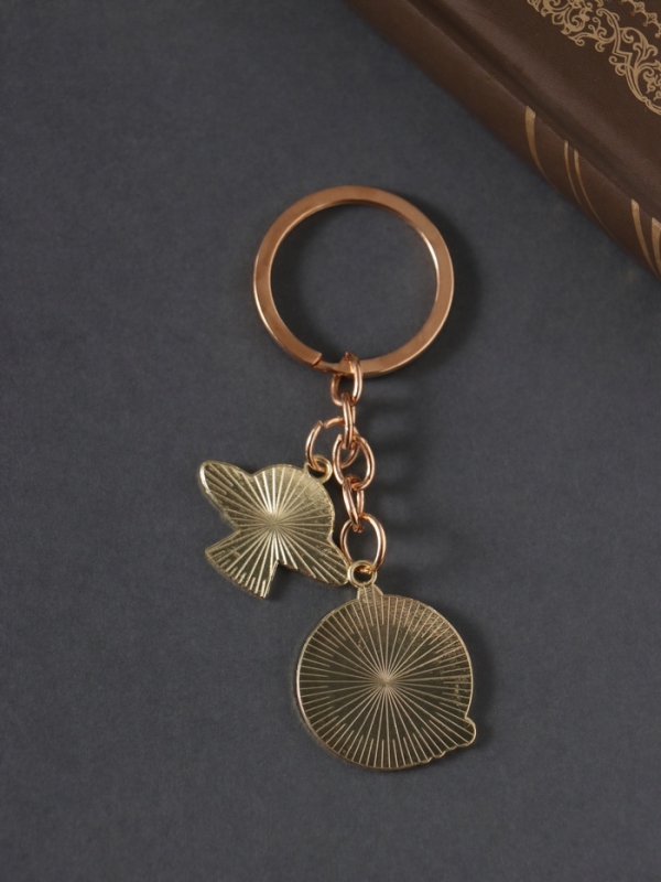 Брелок металл, эмаль "Космос" 9 см