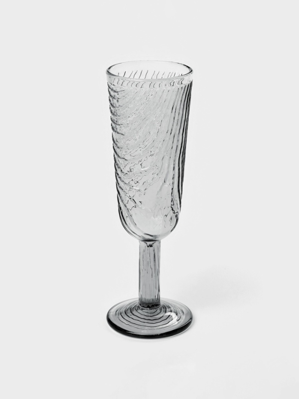 Бокал для шампанского "Барк"160 мл, цвет зеленый