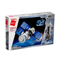 Конструктор блочный Космос &laquo;Спутник&raquo;, 137 деталей