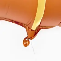 Воздушный шар фольгированный 28" "Лошадка", цвет коричневый