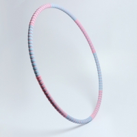 Обруч разборный 96 см, 8 секций, 850 гр, цвета микс Обруч разборный 96 см, 8 секций, 850 гр, цвета микс